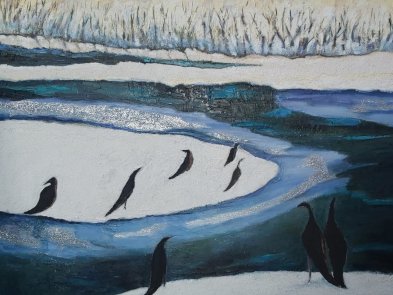 Kormorany w Wilanowie