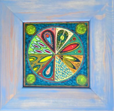 Limonka z pawim oczkiem