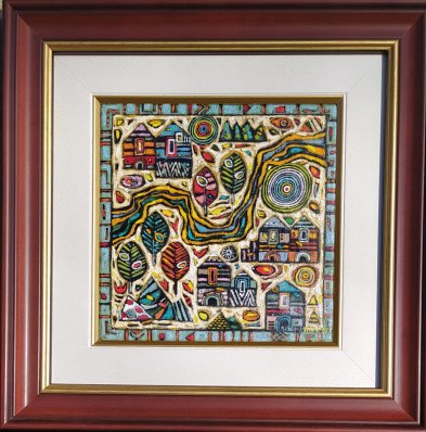 Rzeka obok naszego domu