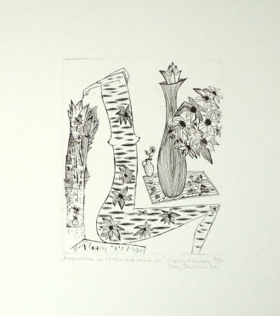 Kwiaciarka w stroju regionalnym