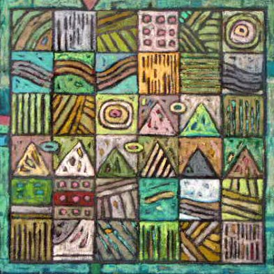 Pejzaż w zieleniach