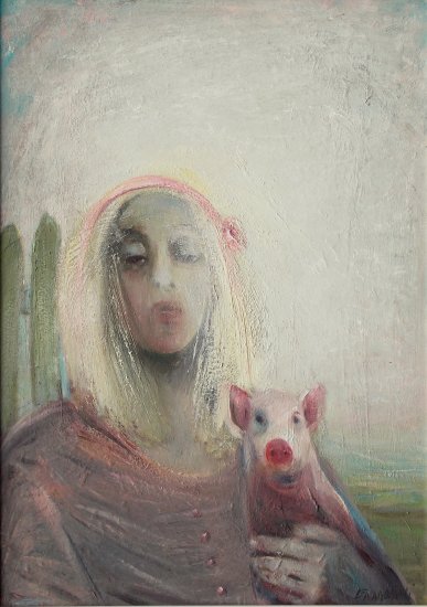 Dama ze swinka