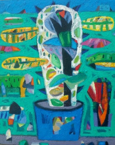 Udomowiony i oswojony kaktus