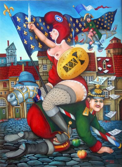 Z cyklu: European Madonnas, Marianne