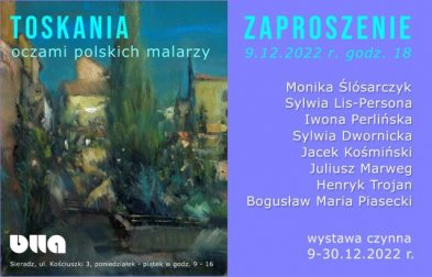 Wystawa Toskania oczami polskich malarzy