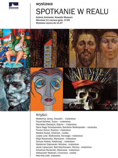 Zaproszenie na wystawę Spotkanie w realu