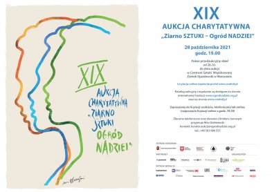 XIX Aukcja Charytatywna Ziarno SZTUKI - Ogród NADZIEI